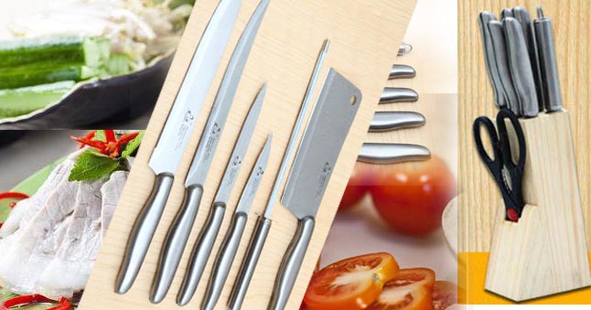 Bí quyết bảo quản và làm sạch dao không bị gỉ sét