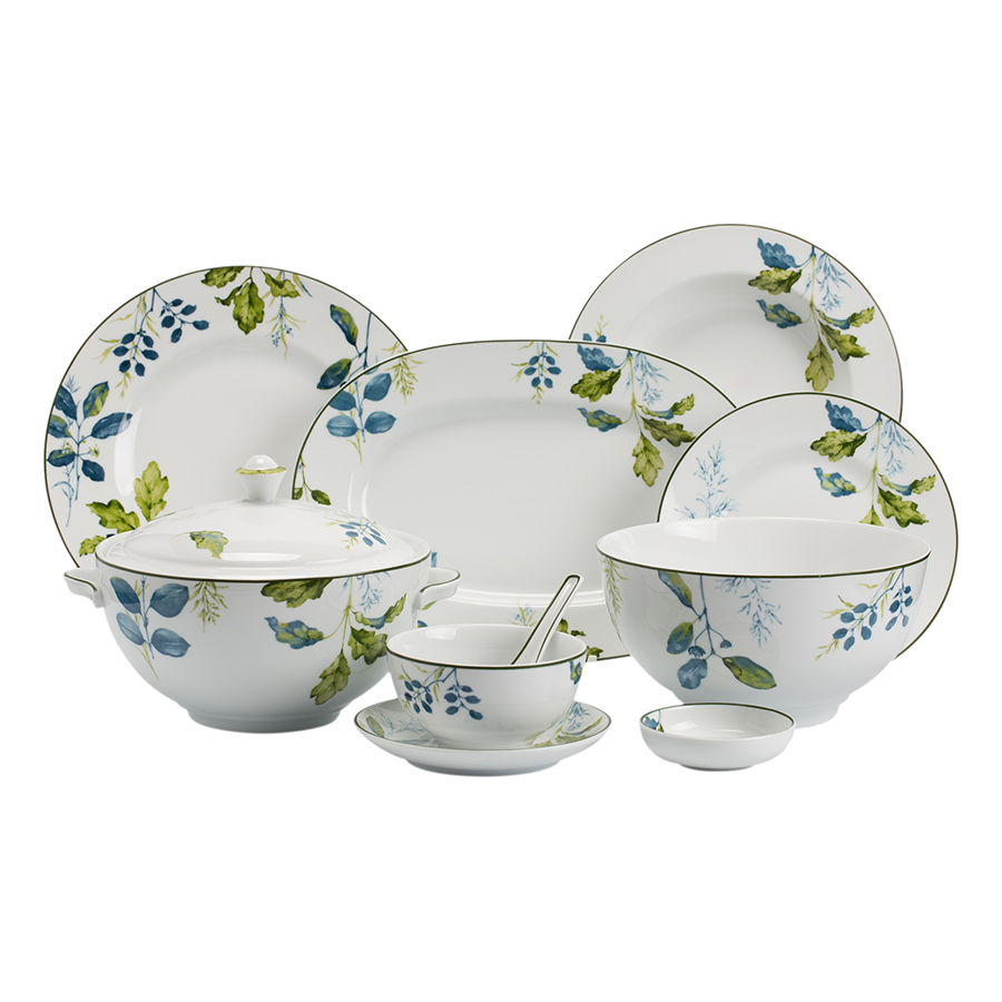 Bộ đồ ăn Âu Á Camellia