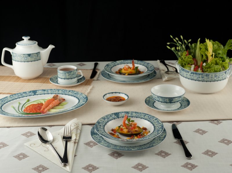 Bộ đồ ăn Jasmine vinh quy