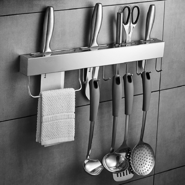 Giá để dao kéo inox treo tường