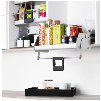 Giá đựng đồ khô nâng hạ