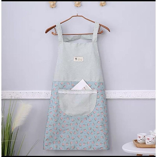 Tạp dề vải 2 lớp cao cấp