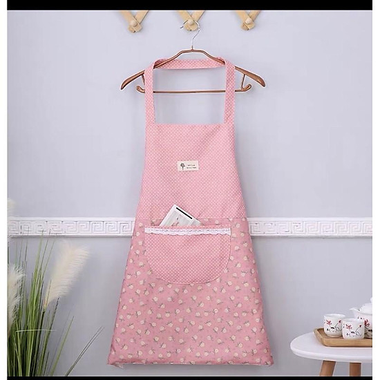 Tạp dề vải 2 lớp cao cấp