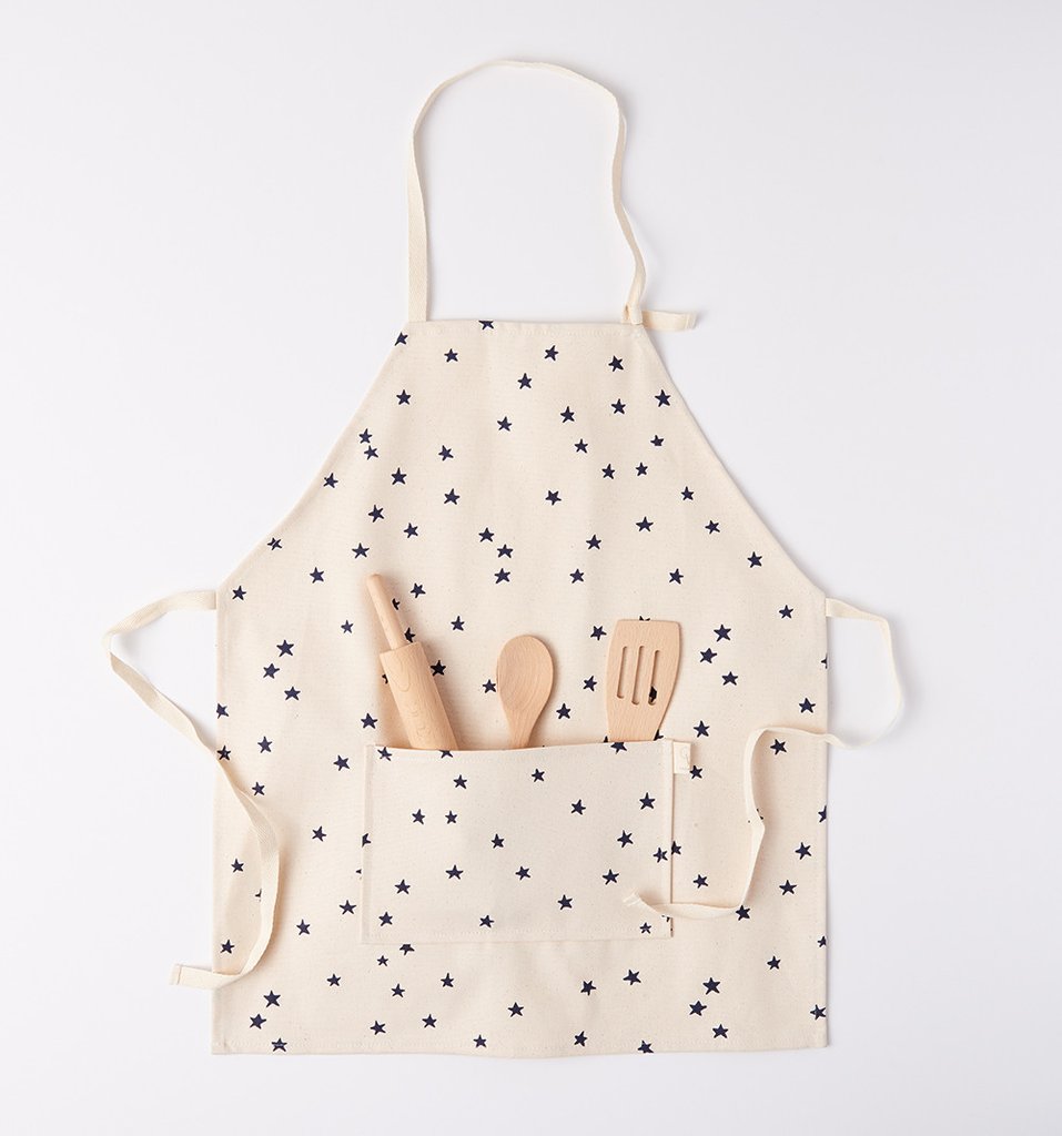 Tạp dề nhà bếp trang trí họa tiết