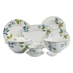 Bộ đồ ăn Âu Á Camellia