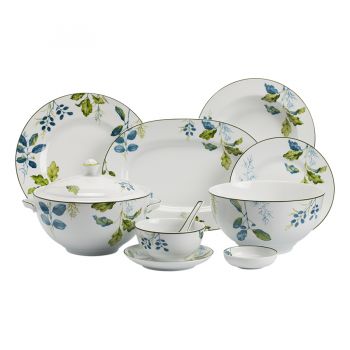 Bộ đồ ăn Âu Á Camellia