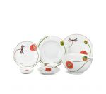 Bộ đồ ăn Âu Á Camellia