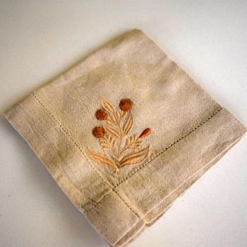 Khăn ăn pha màu tự nhiên