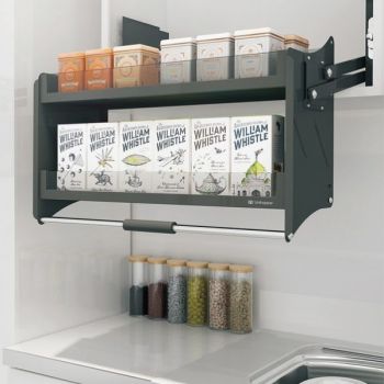 Giá đựng đồ khô nâng hạ