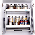 Giá đựng đồ khô nâng hạ