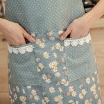 Tạp dề vải 2 lớp cao cấp