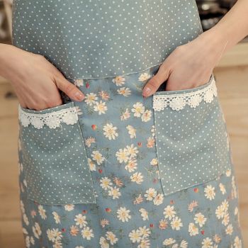 Tạp dề vải 2 lớp cao cấp